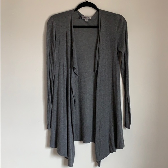 JENNIFER LOPEZ One Size Gray Cardigan Sweater - Picture 8 of 8